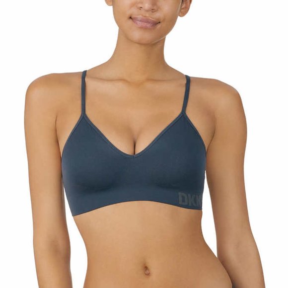 NWT DKNY Women's Seamless All Day Two Pack Adjustable Bra Size Large $50 JJJ13 - Picture 4 of 7